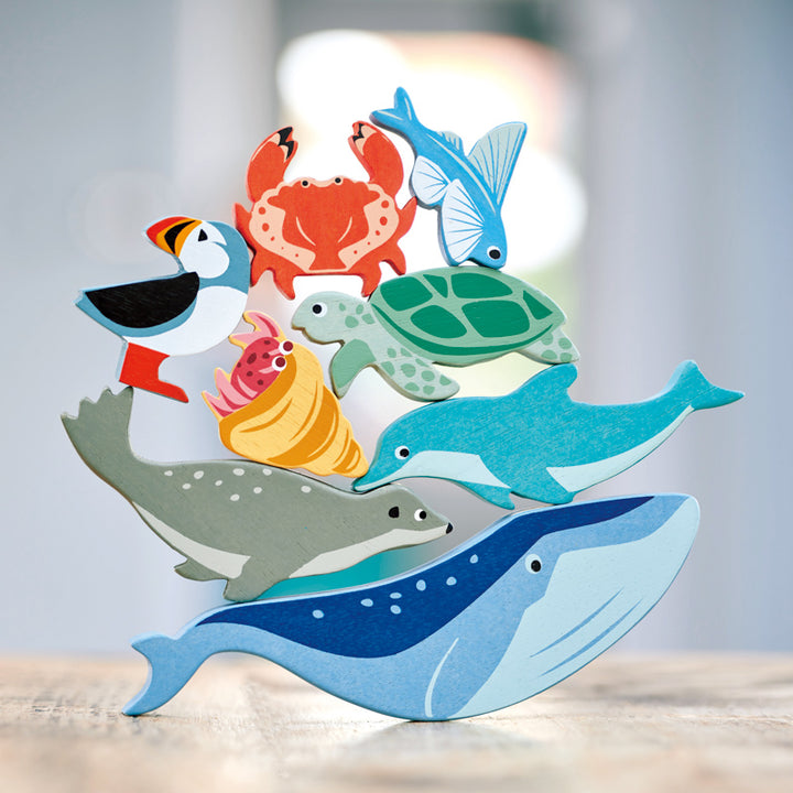 Wooden Coastal Animal - Fish