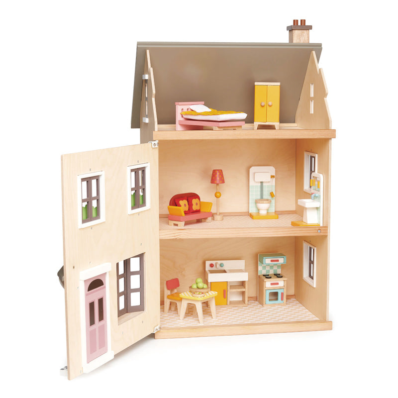 Foxtail Villa Doll House With Furniture