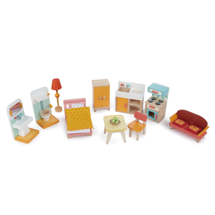 Foxtail Villa Doll House With Furniture