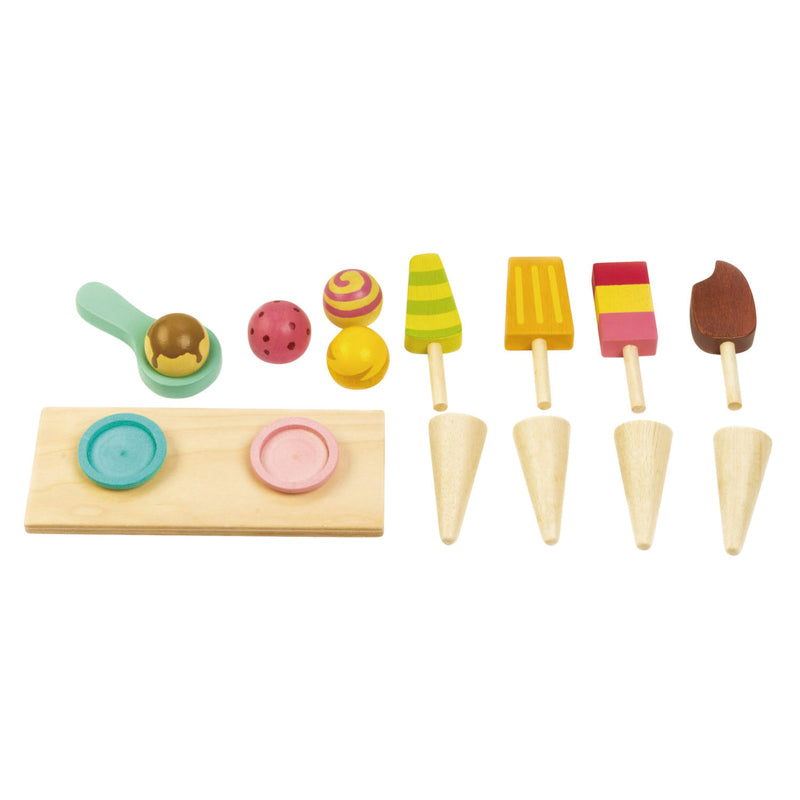 Push Along Ice Cream Cart Set