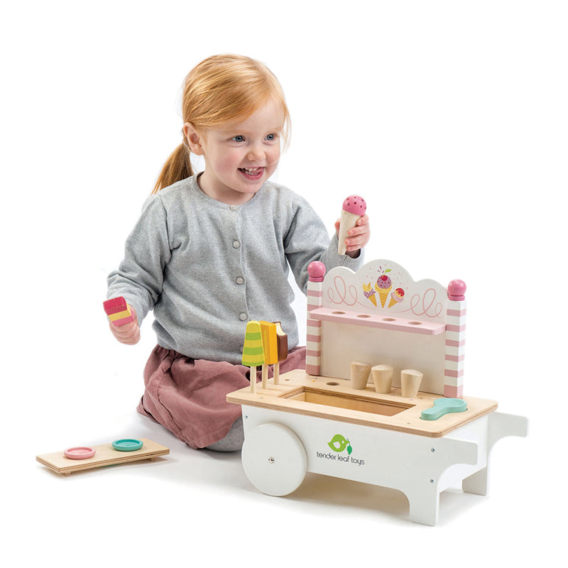 Push Along Ice Cream Cart Set