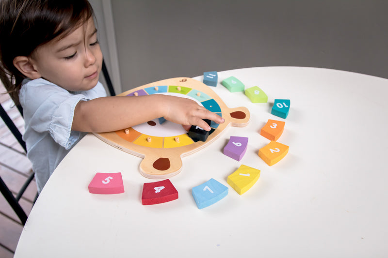 Bear Colours Clock