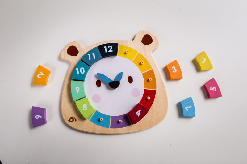 Bear Colours Clock