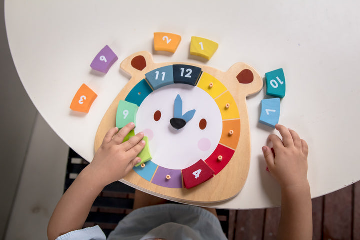 Bear Colours Clock