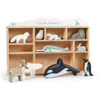 Wooden Polar Animal Set