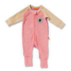 Halcyon Nights Terry Long Sleeve Romper - Koala