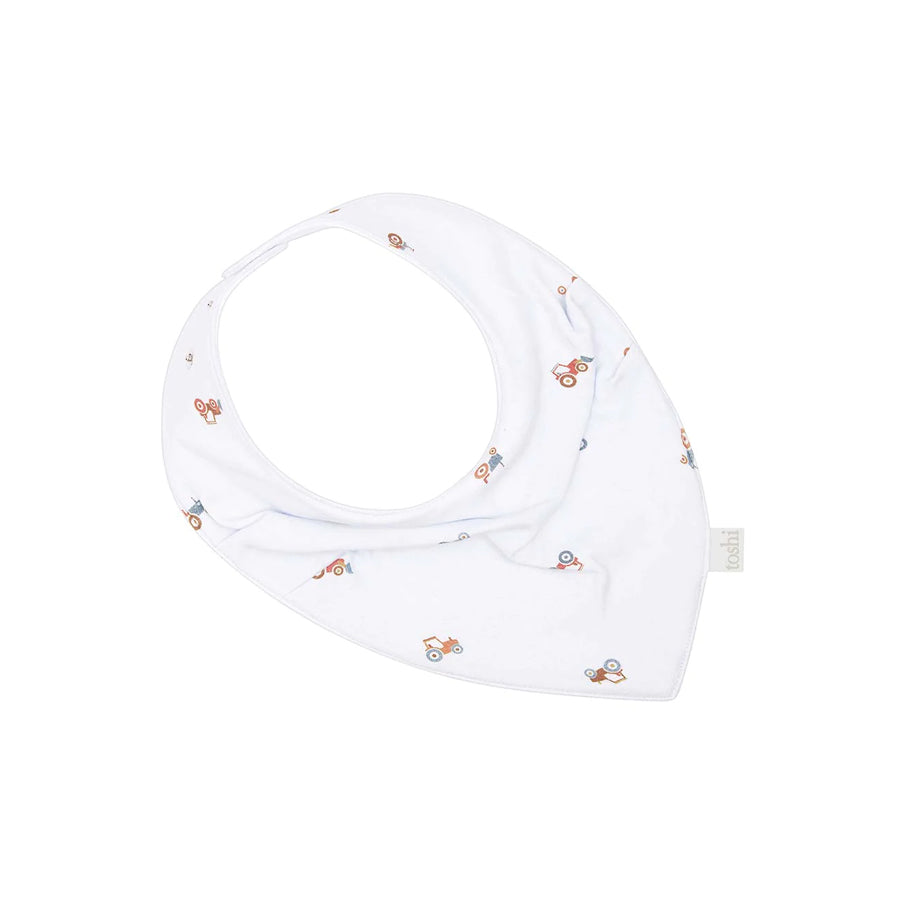 Toshi Baby Bandana Bib - Mr Tractor