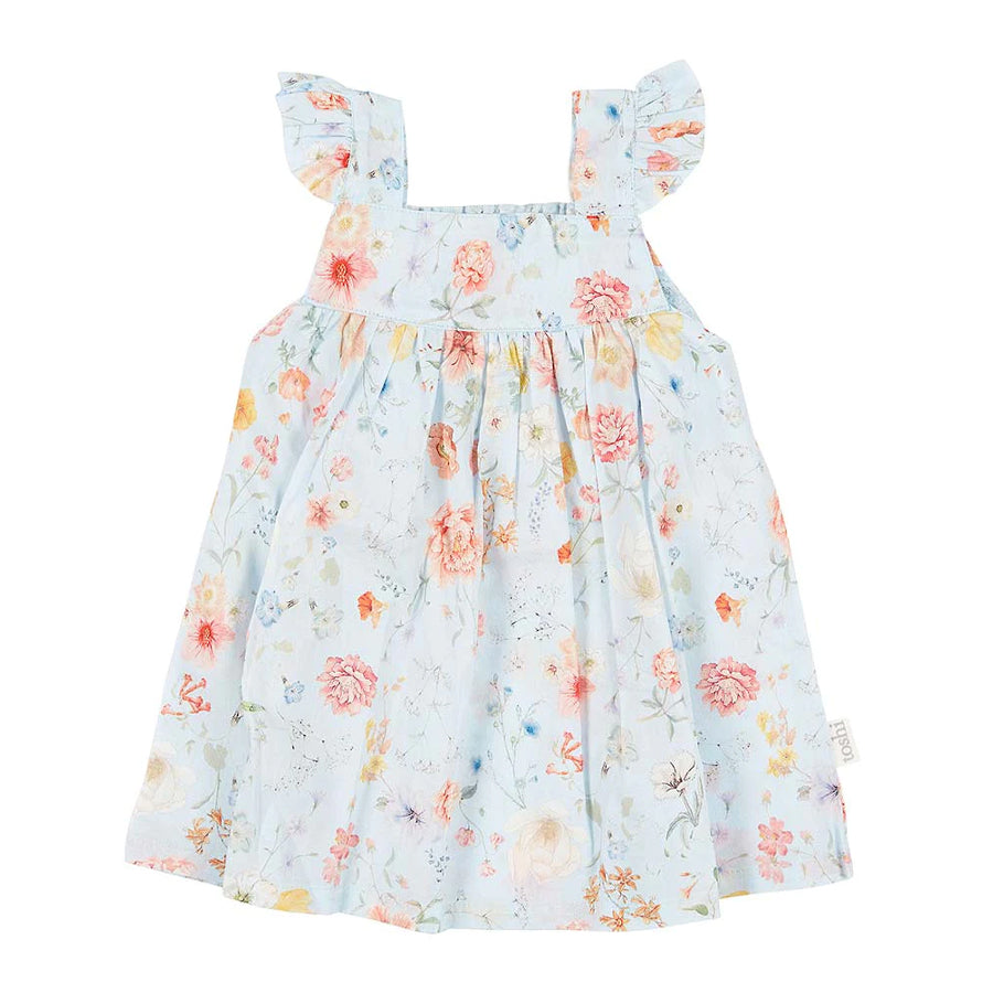 Toshi Baby Dress - Secret Garden Sky