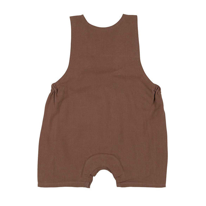 Toshi Baby Romper - Olly Chestnut