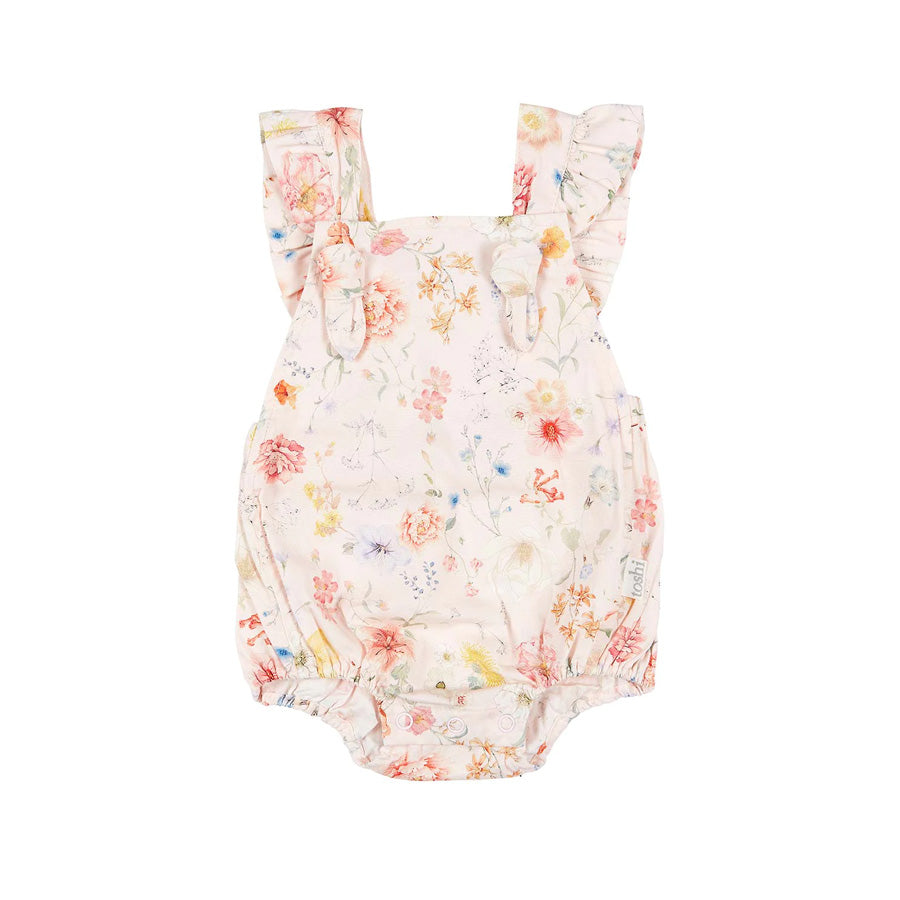 Toshi Baby Romper - Secret Garden Blush