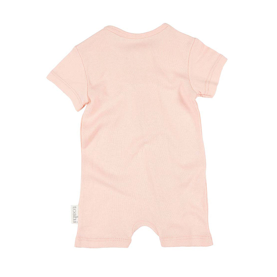 Toshi Organic Onesie Short Sleeve - Blush