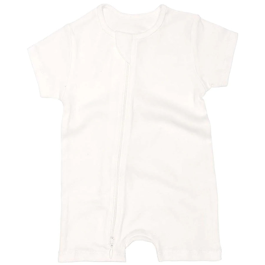 Toshi Organic Onesie Short Sleeve - Cream