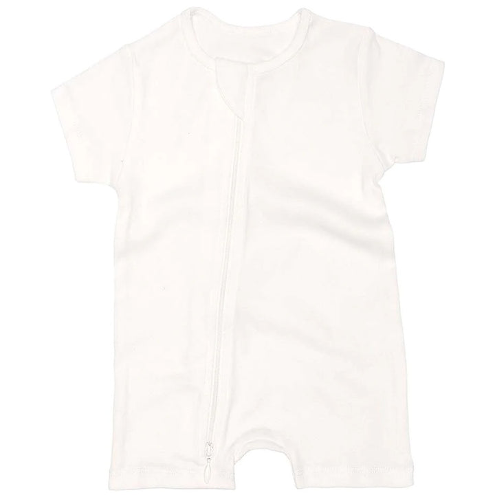 Toshi Organic Onesie Short Sleeve - Cream