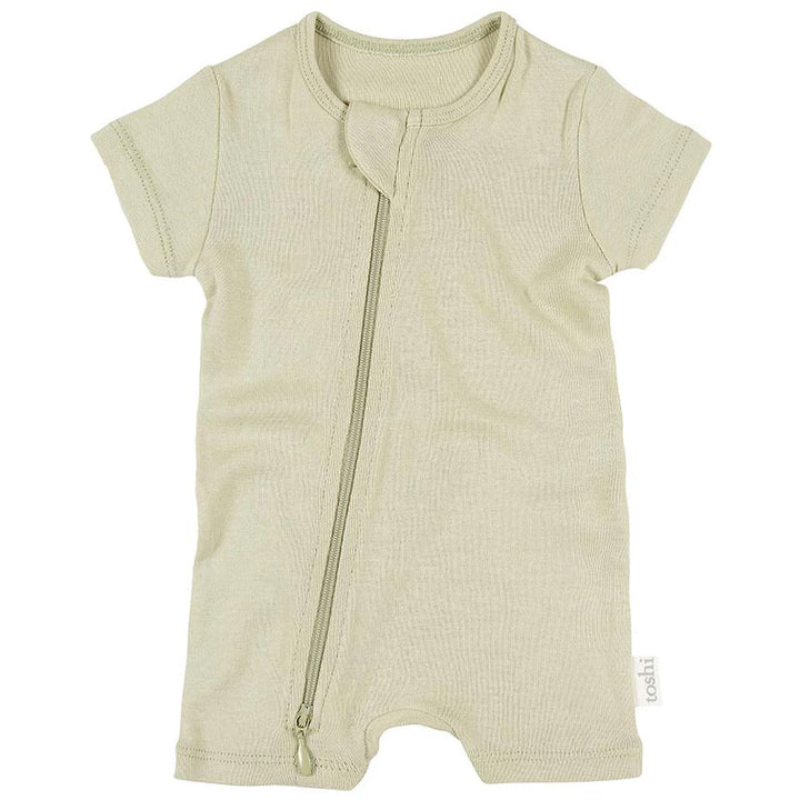 Toshi Organic Onesie Short Sleeve - Thyme