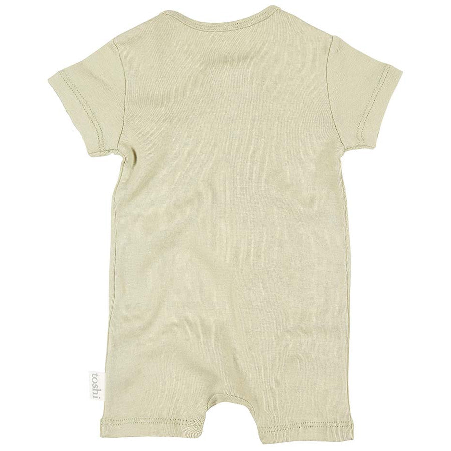 Toshi Organic Onesie Short Sleeve - Thyme