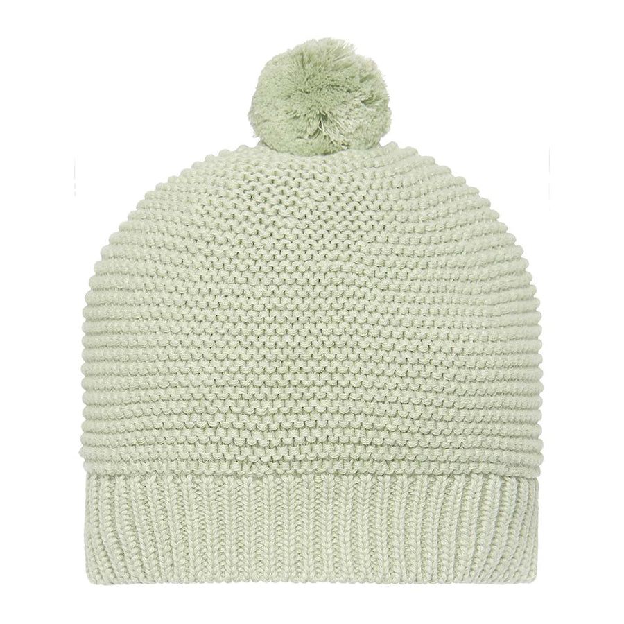 Organic Beanie - Love / Sage