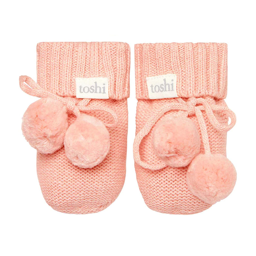 Toshi Organic Booties - Marley / Blossom