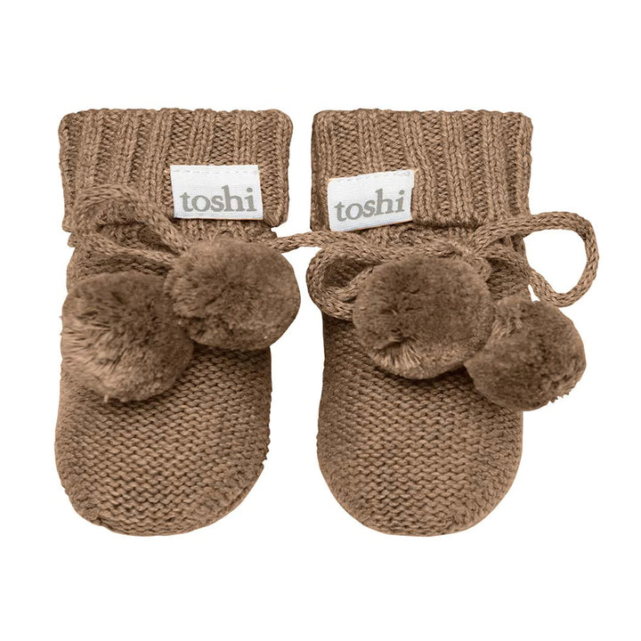 Toshi Organic Booties - Marley / Cocoa