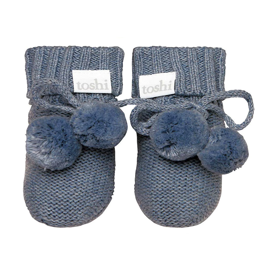 Toshi Organic Booties - Marley / Moonlight