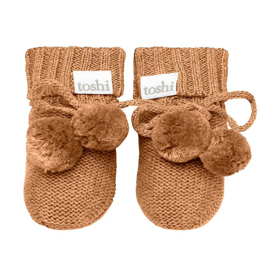 Toshi Organic Booties - Marley / Pecan