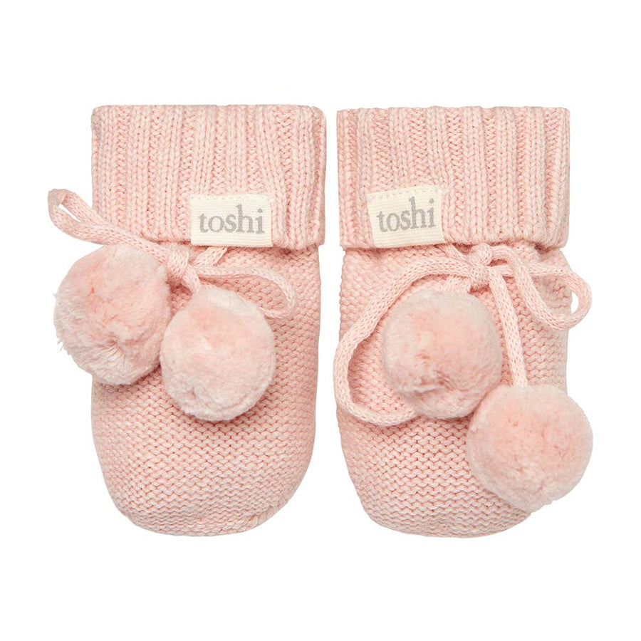 Toshi Organic Booties - Marley / Peony