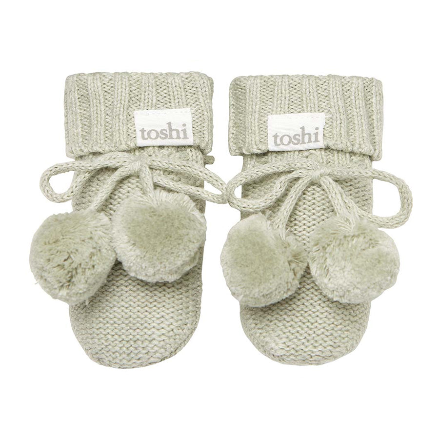 Toshi Organic Booties - Marley / Thyme