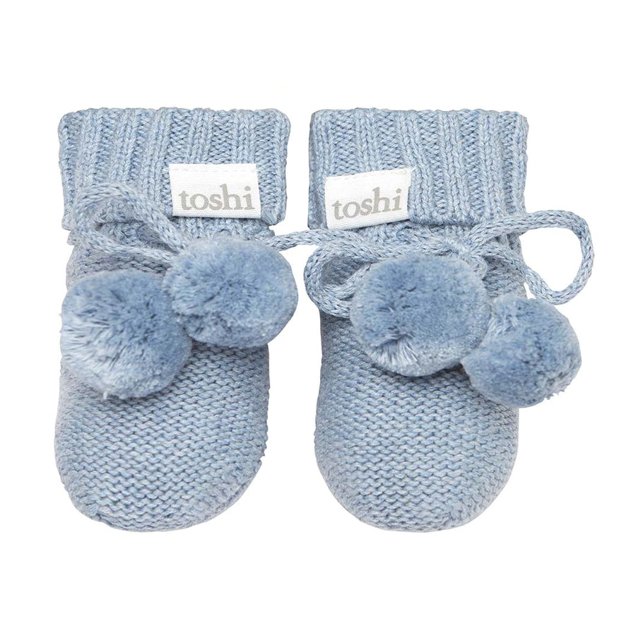 Toshi Organic Booties - Marley / Tide