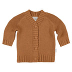 Toshi Organic Cardigan - Andy / Pecan