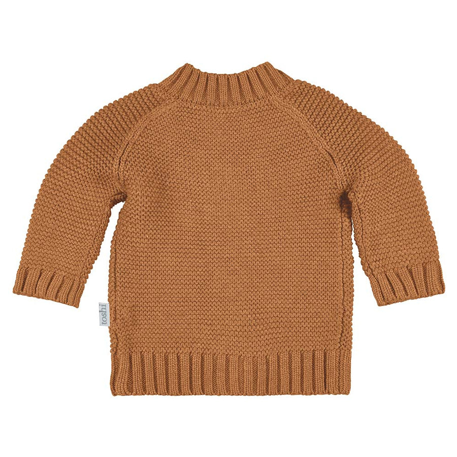 Toshi Organic Cardigan - Andy / Pecan