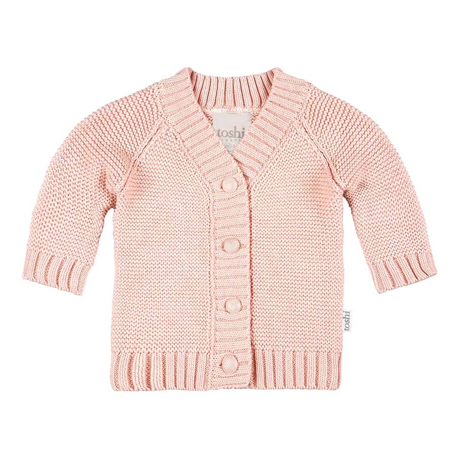 Toshi Organic Cardigan - Andy / Peony