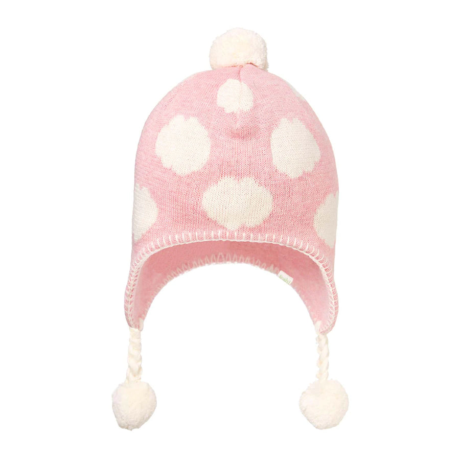 Toshi Organic Earmuff - Clouds / Blush