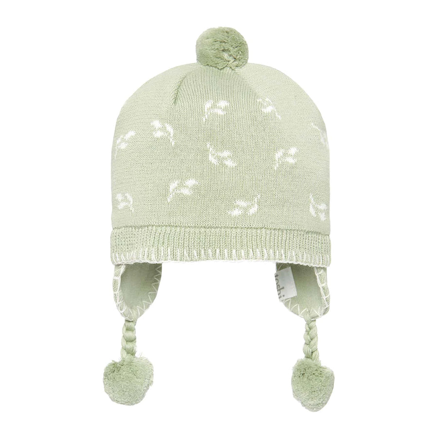 Organic Earmuff - Fantasy / Leaves