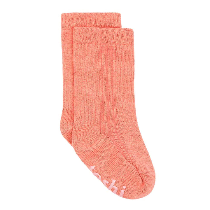 Toshi Organic Knee Socks - Dreamtime / Coral