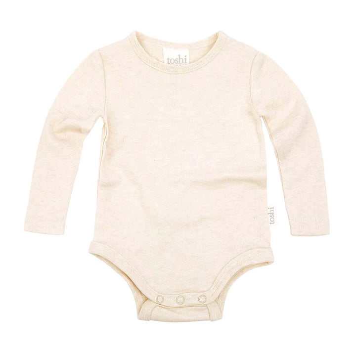 Toshi Organic Long Sleeve Bodysuit - Dreamtime / Feather