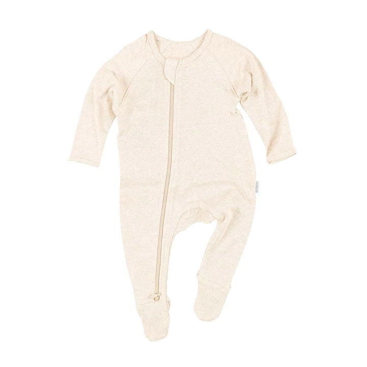 Toshi Organic Long Sleeve Onesie - Dreamtime / Feather