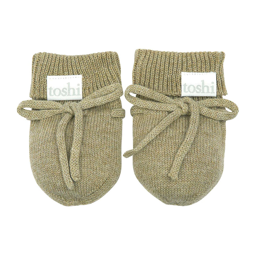 Toshi Organic Mittens - Marley / Olive