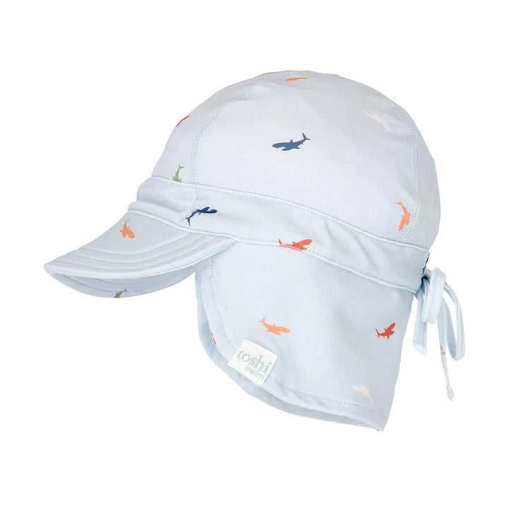 Toshi Swim Flap Cap - Sharks