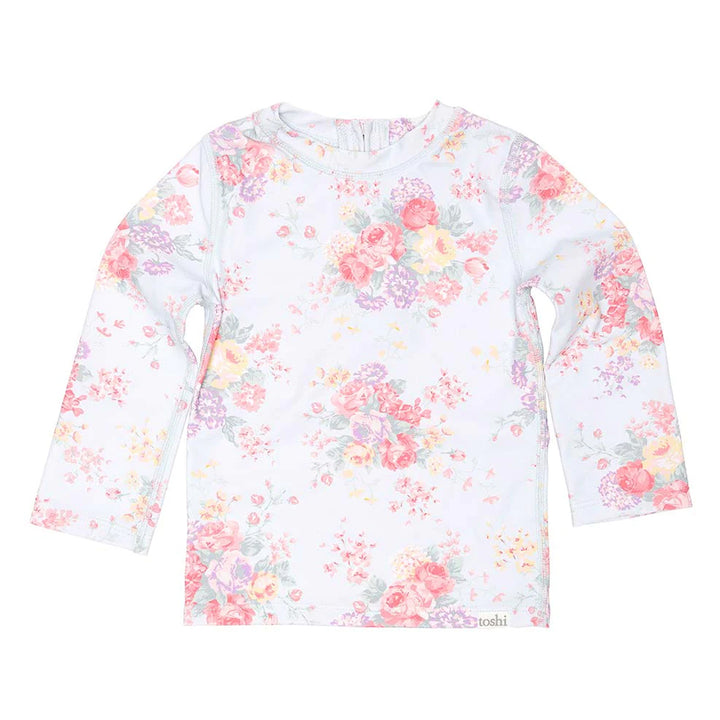 Toshi Swim Rashie Long Sleeve - Celeste