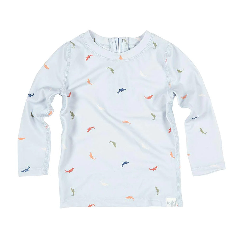 Toshi Swim Rashie Long Sleeve - Sharks