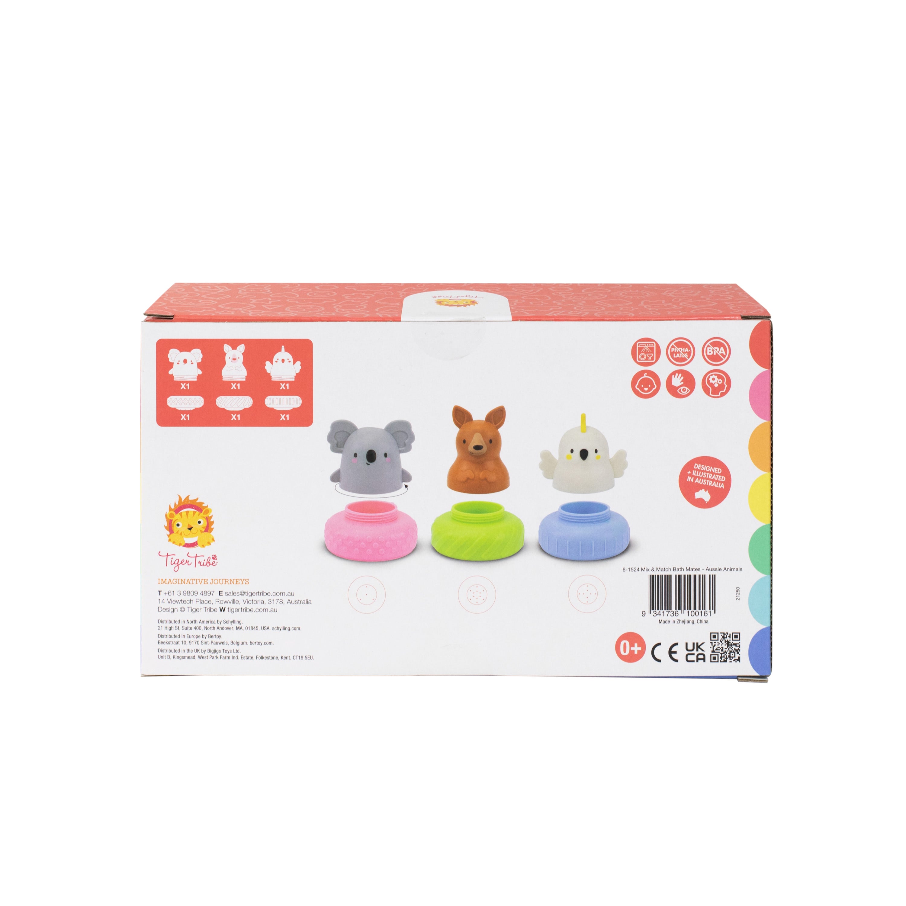 Mix & Match Bath Mates - Aussie Animals