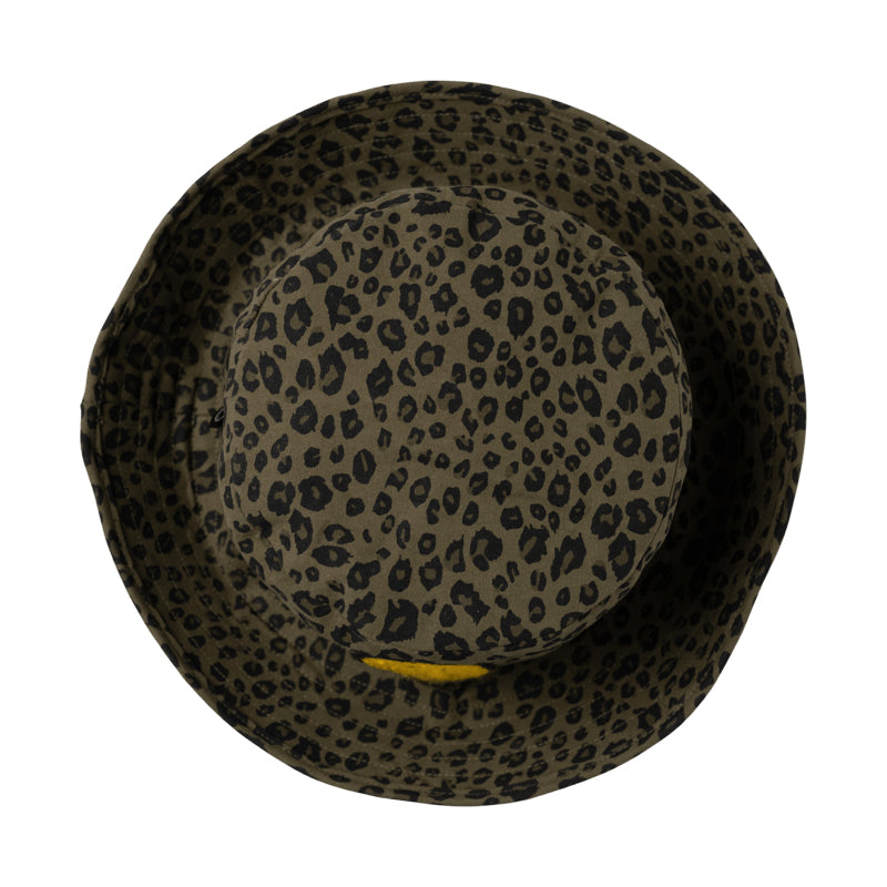 Rock Your Baby Khaki Leopard Bucket Hat