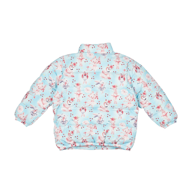 Rock Your Baby Ballet Puff Padded Jacket With Lining