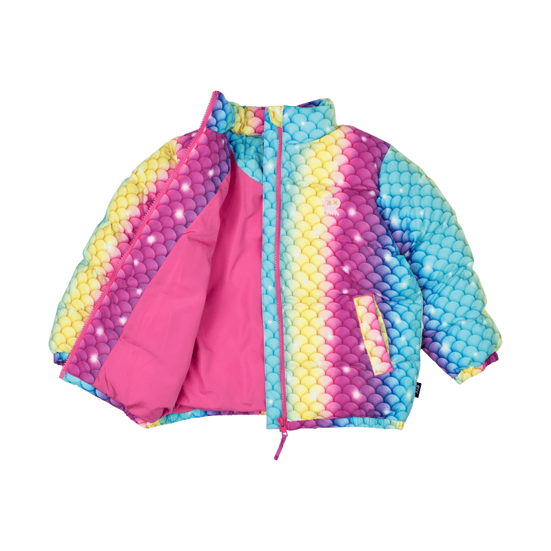 Rock Your Baby Splash Puff Padded Jacket With Lining