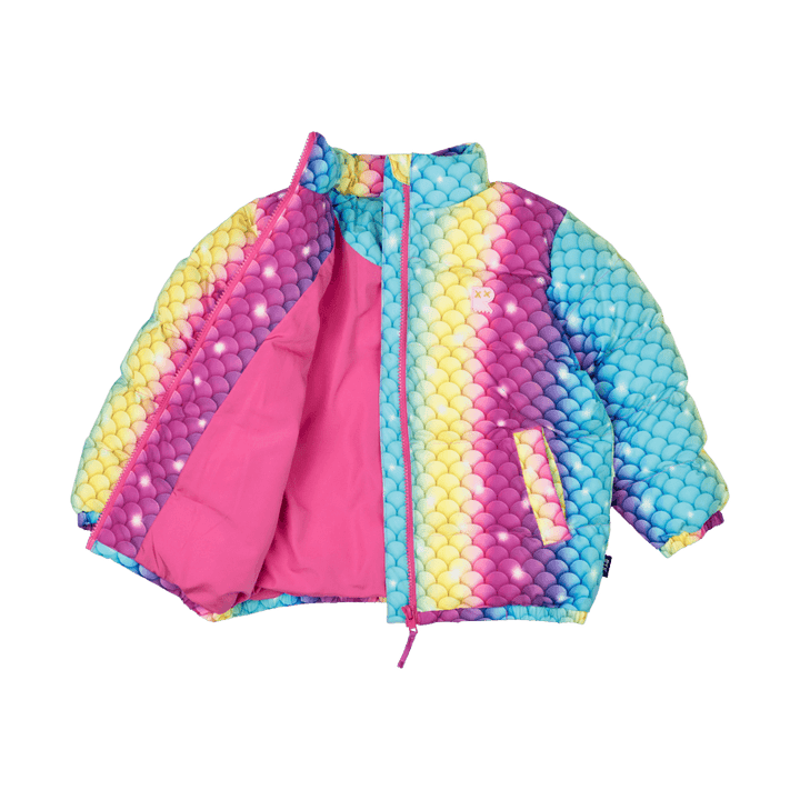 Rock Your Baby Splash Puff Padded Jacket With Lining