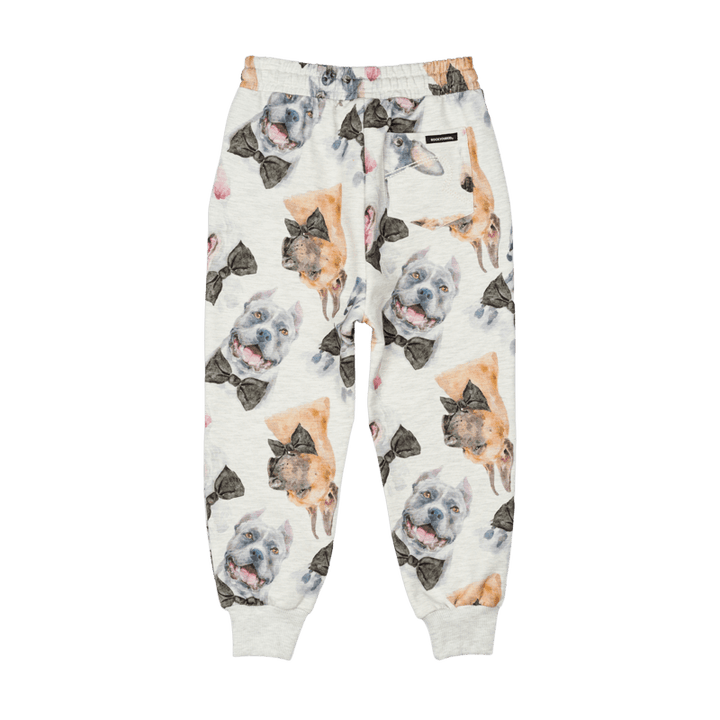 Rock Your Baby Black Tie Pups Trackies