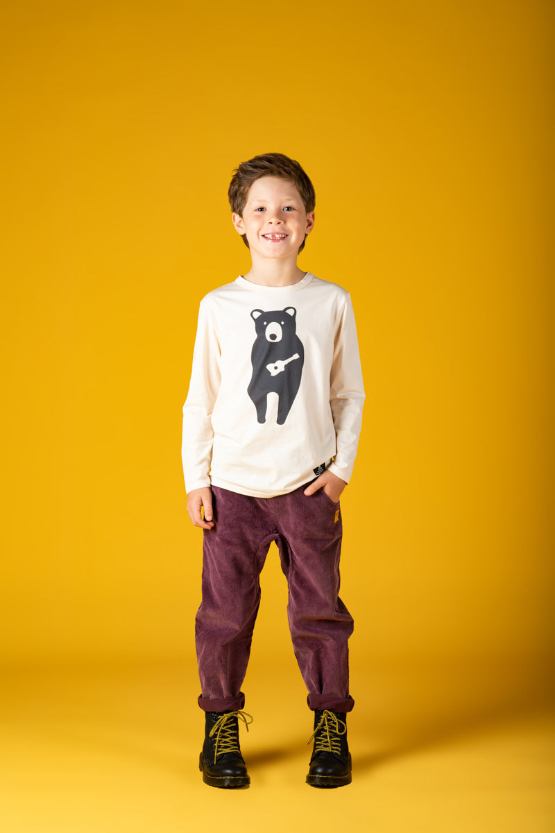 Rock Your Baby Guitar Bear Long Sleeve T-Shirt