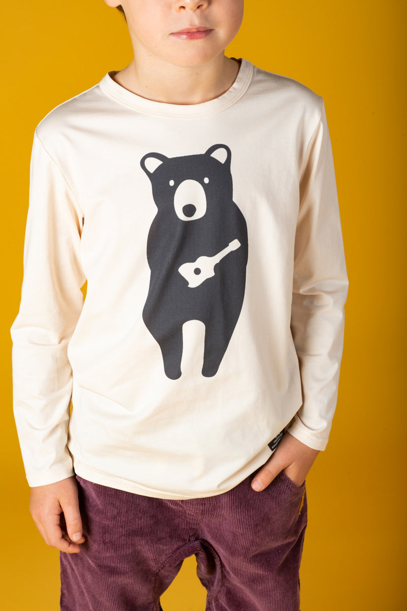 Rock Your Baby Guitar Bear Long Sleeve T-Shirt