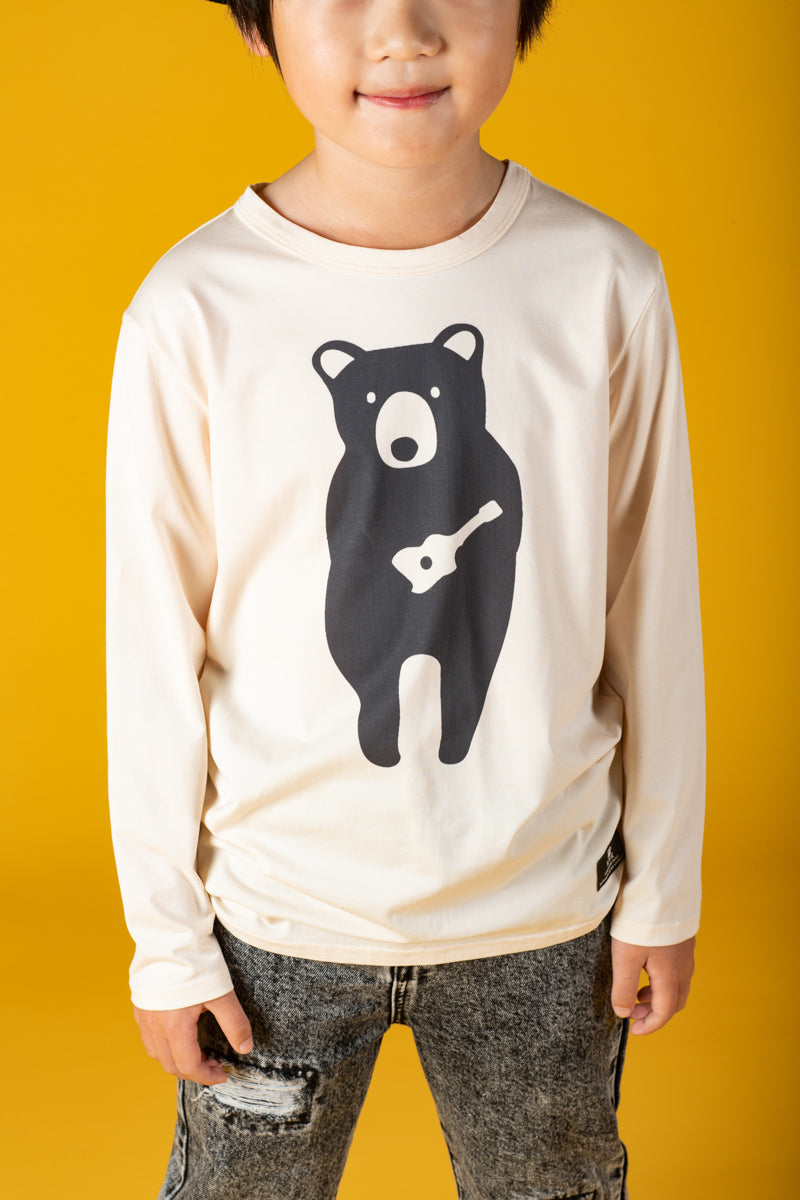 Rock Your Baby Guitar Bear Long Sleeve T-Shirt