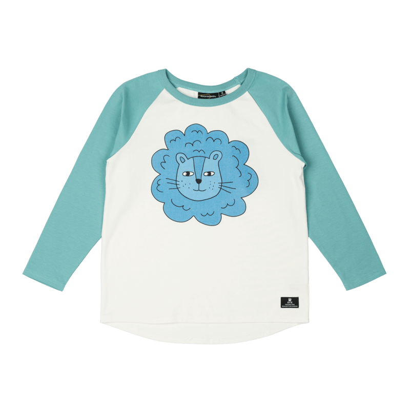 Rock Your Baby Mane Event Cream/Blue Long Sleeve T-Shirt