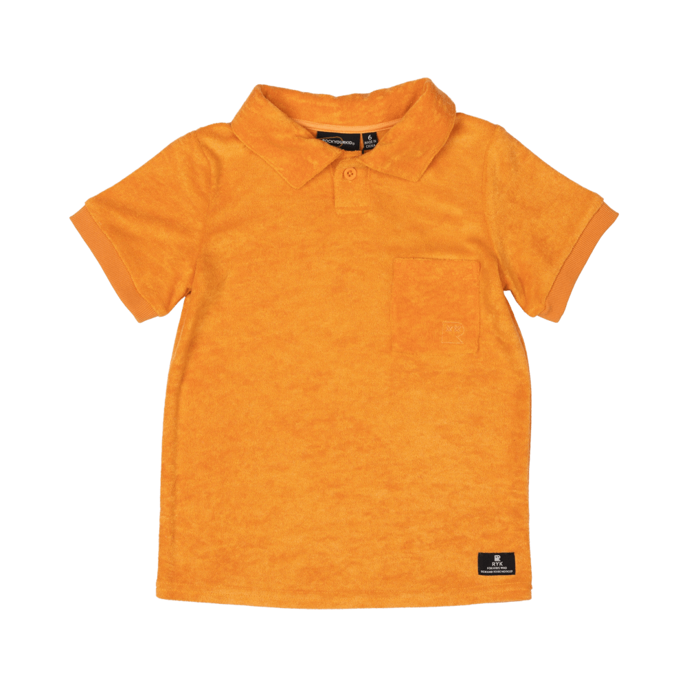 Rock Your Baby Polo T-Shirt - Ochre